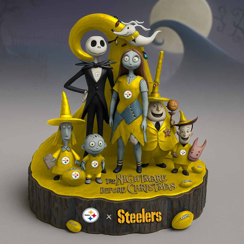 Premium NFL PIT x TNBC Acrylic Plaque V4 NMD TTV