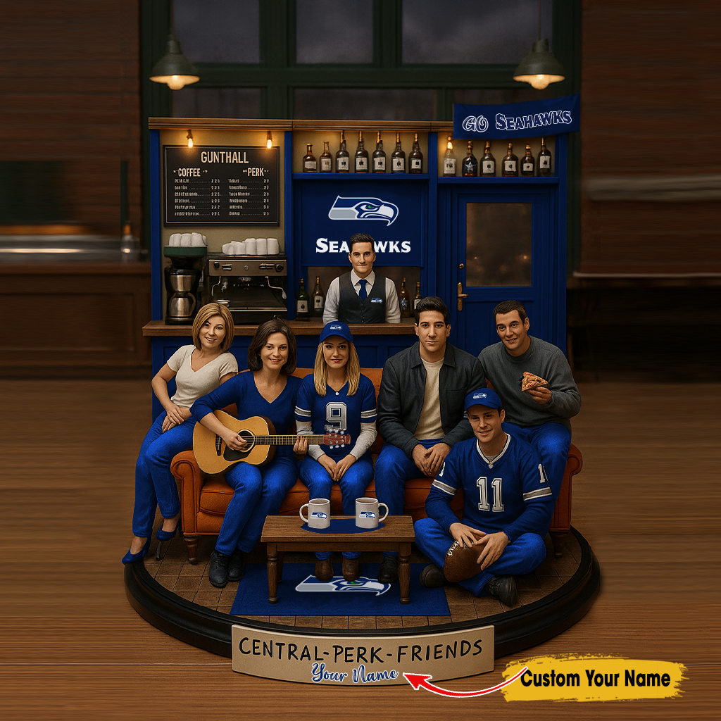 Premium NFL SEA x FR Acrylic Plaque V3 NMD TTV