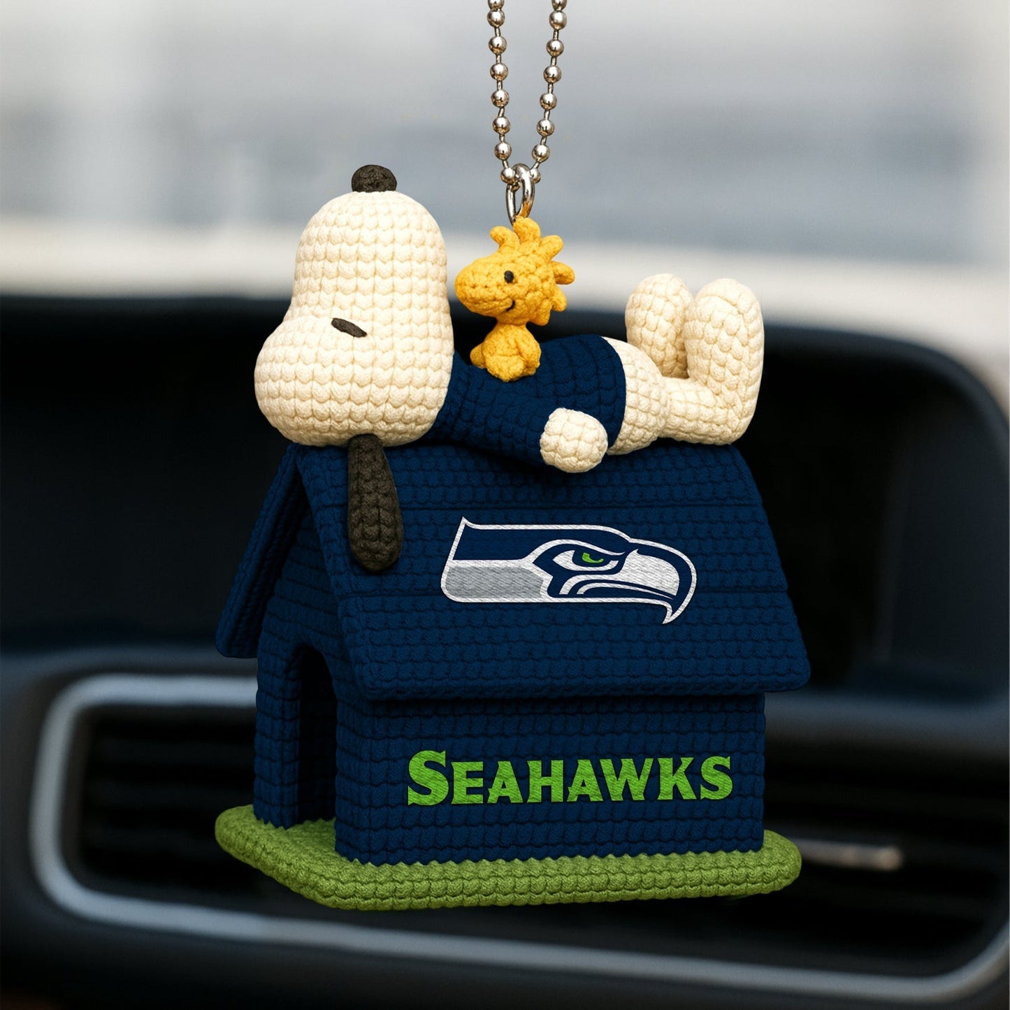 Premium NFL SEA x SNP Knitted Car Ornament V8 NMD NHM