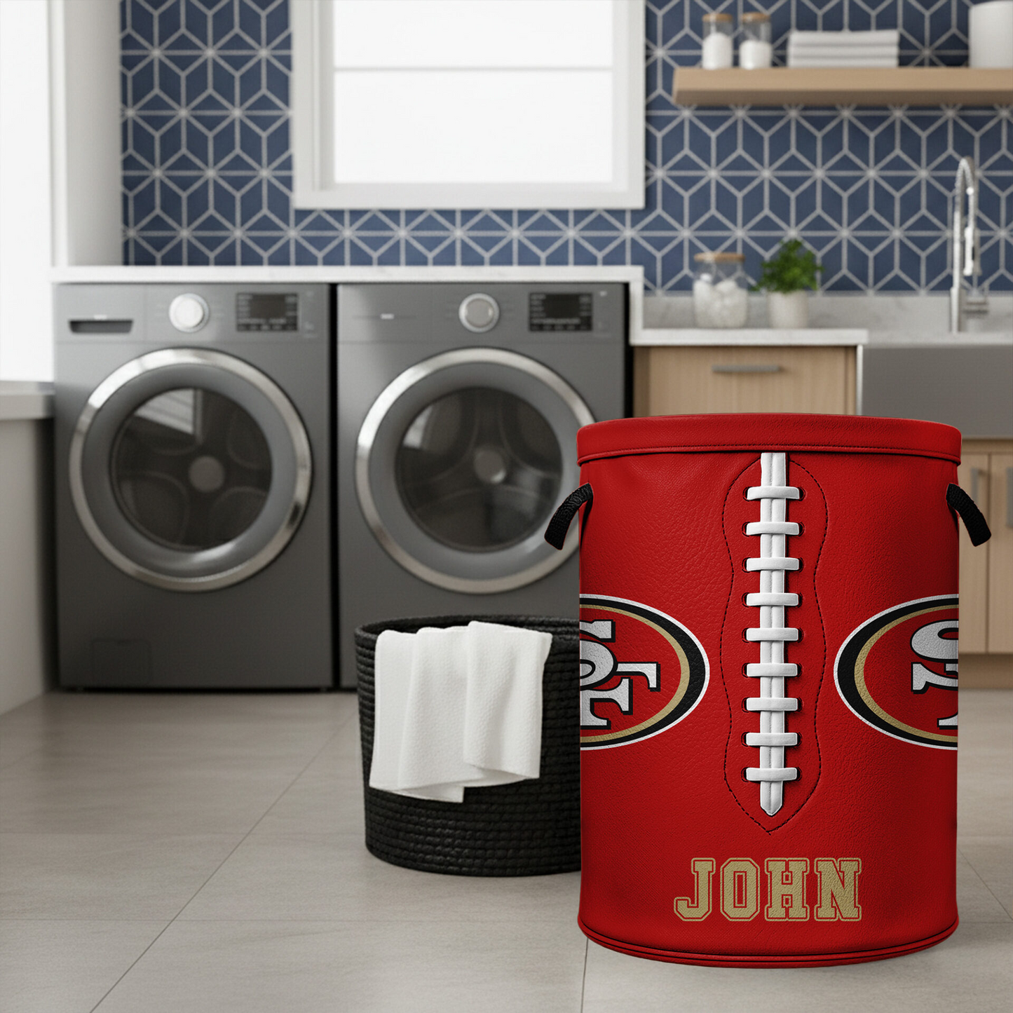 Premium NFL SF Clothes Hamper HI V1 NMD TTV