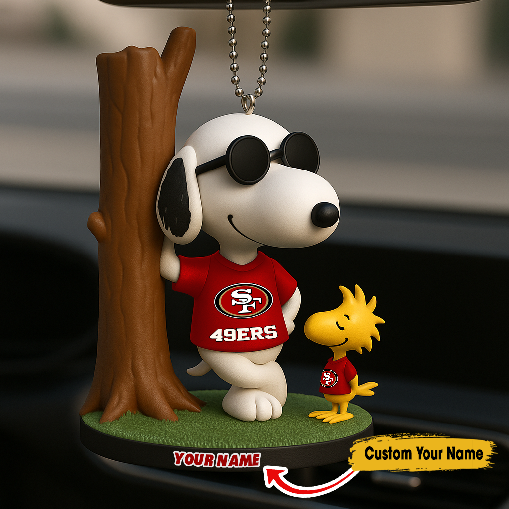 Premium NFL SF x SNP Car Ornament V5 NMD TTV