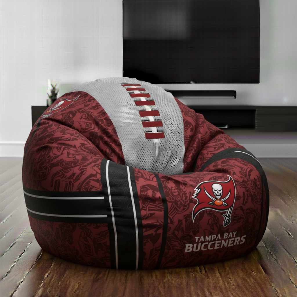 Premium NFL TB Lounge Bean Chair V1 NMD TTV