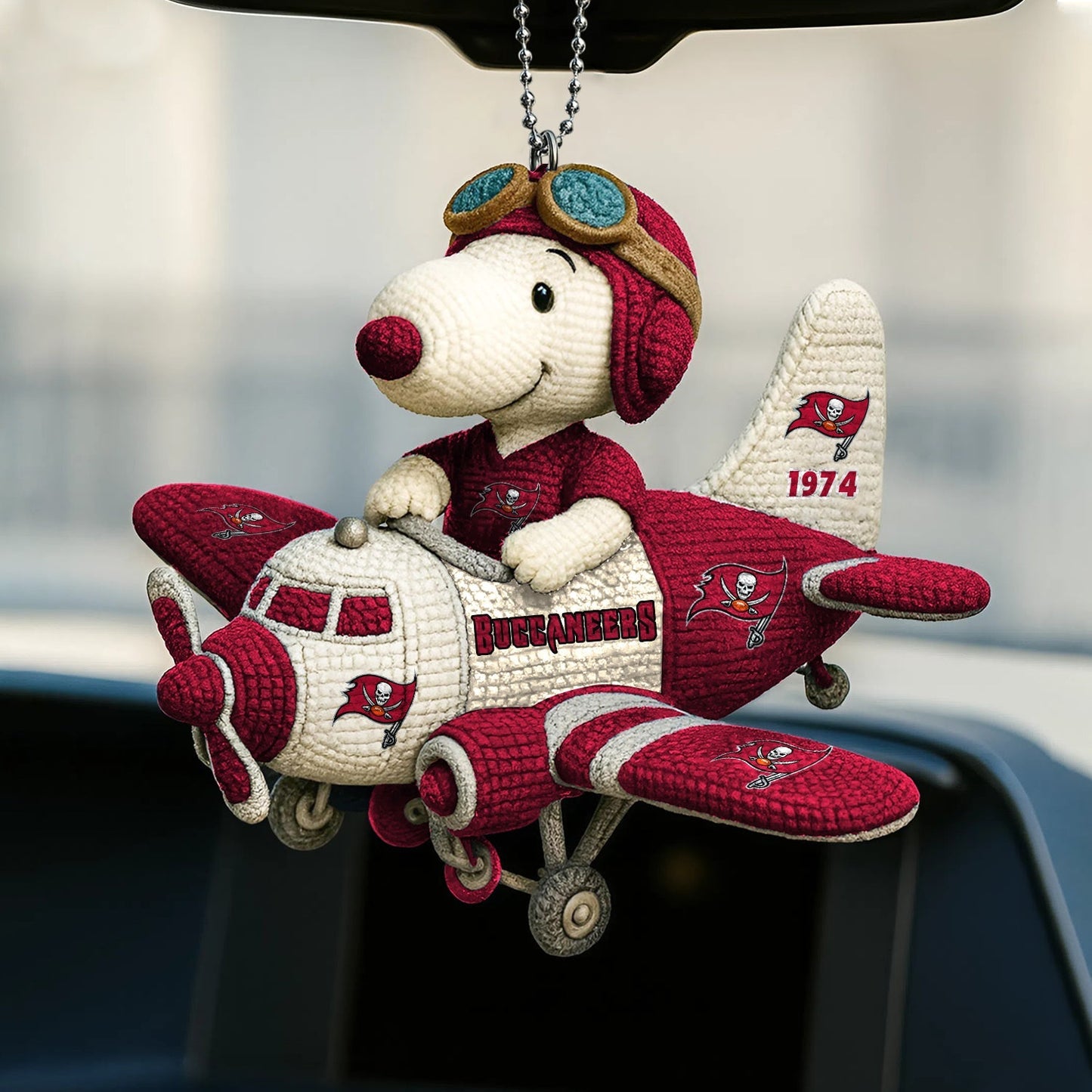 Premium NFL TB x SNP Knitted Car Ornament V6 NMD NHM