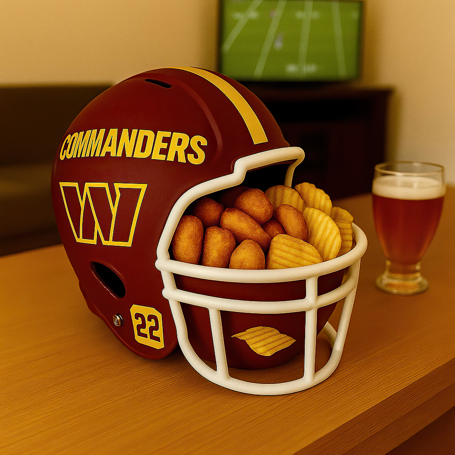 Premium NFL WAS Legacy Football Helmet Snack Bowl V1 NMD TTV