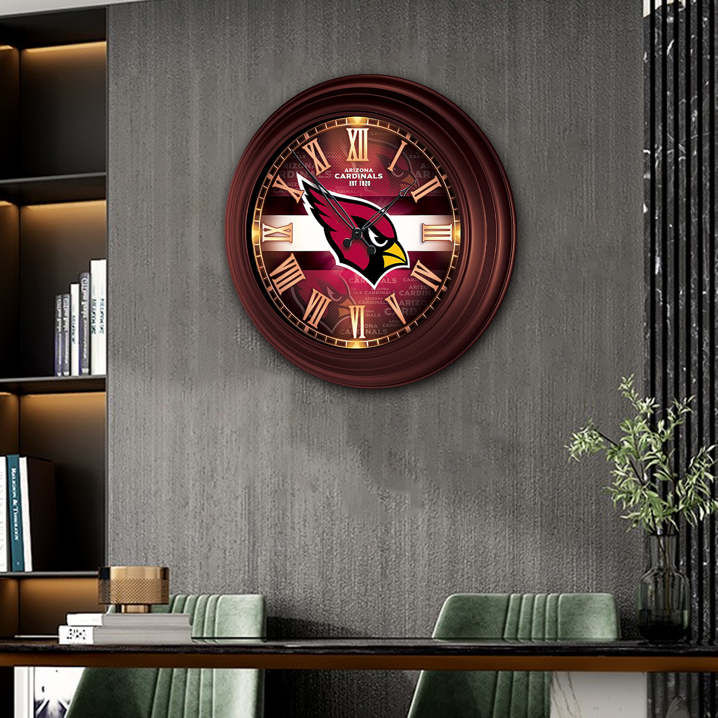 PREMIUM NFL x ARI ATOMIC WALL CLOCK NDT TDT