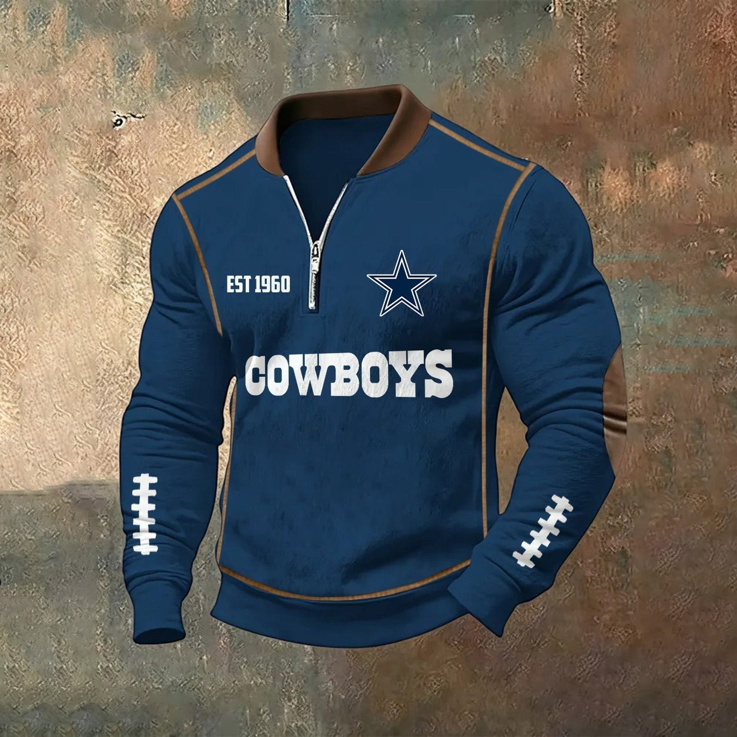 PREMIUM NFL X DAL Zipper Sweatshirt 2025 NDT NHM