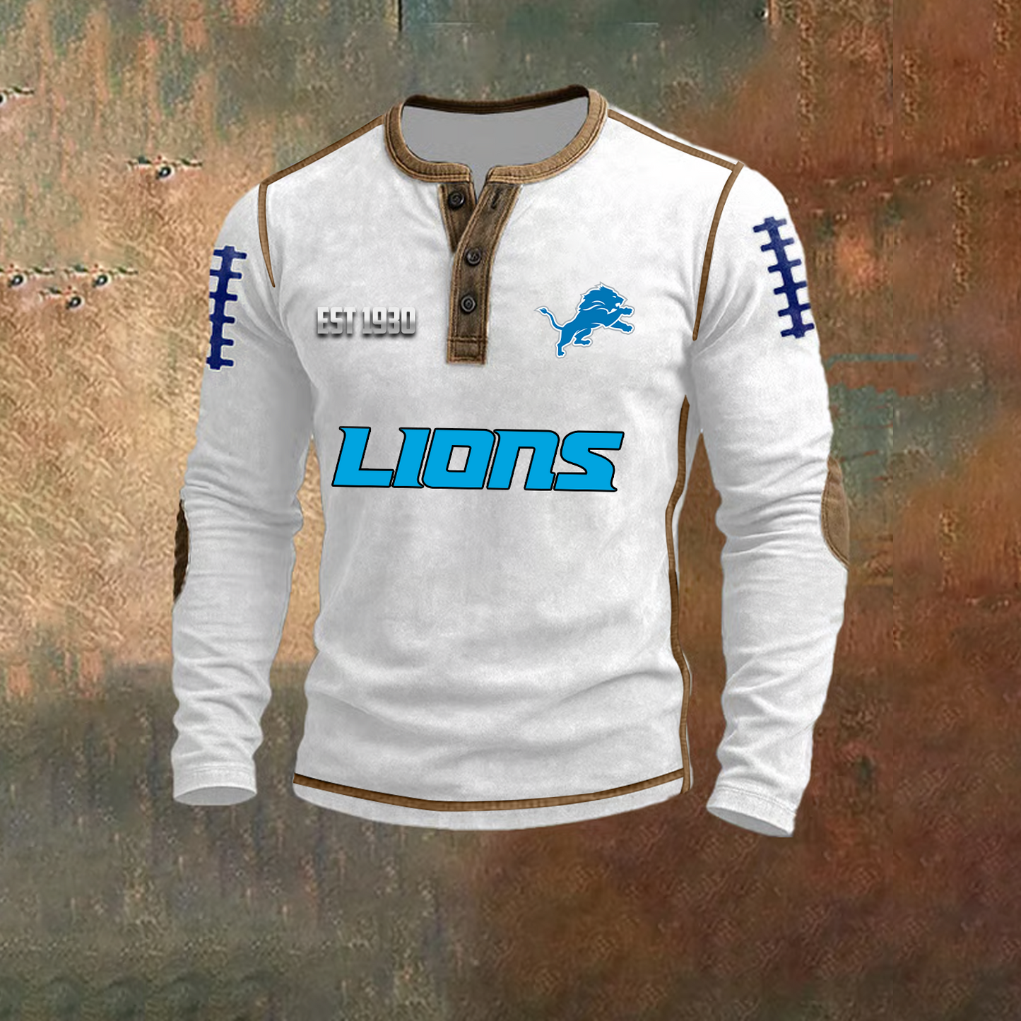 PREMIUM NFL X DET LONG SLEEVE SHIRT NDT TDT