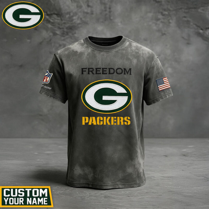 Premium NFL x GB The Freedom Washed Tee NDT TDT