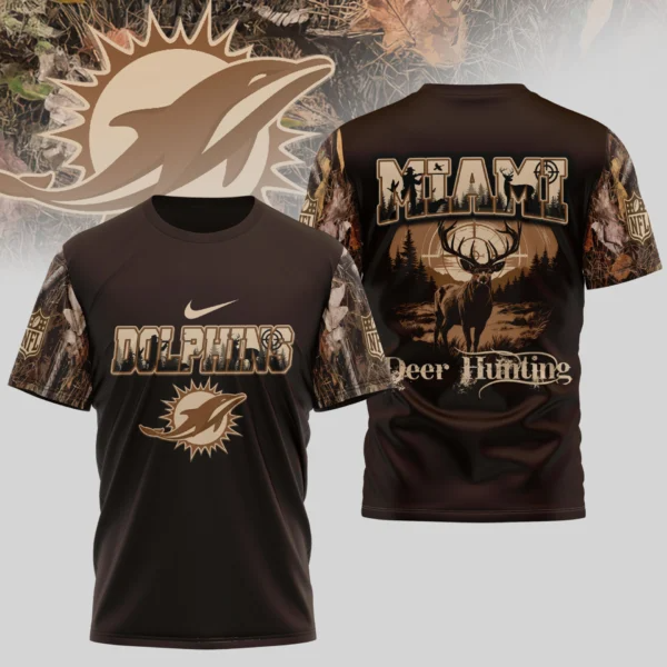 Premium NFL X MIA Deer Hunting 3D Shirt NDT NHM