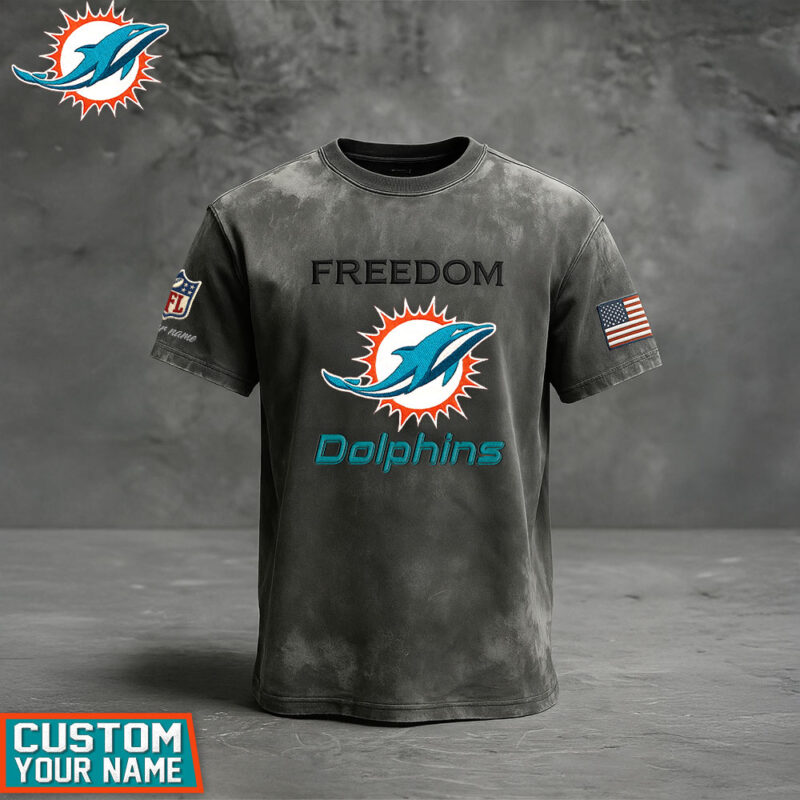 Premium NFL x MIA The Freedom Washed Tee NDT TDT