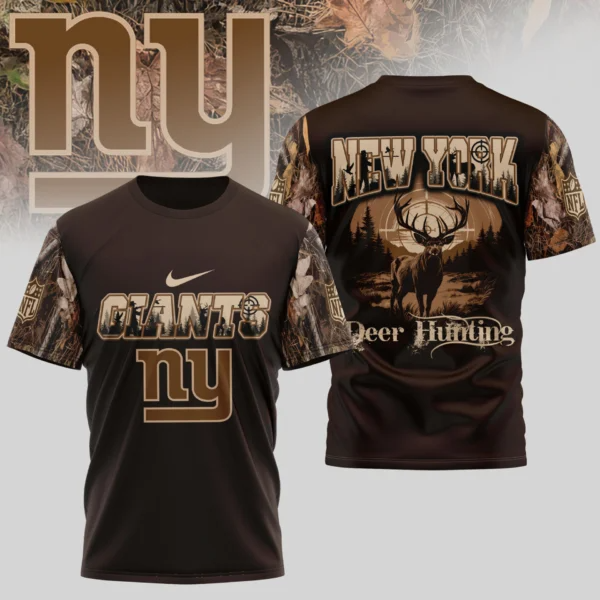Premium NFL X NYG Deer Hunting 3D Shirt NDT NHM