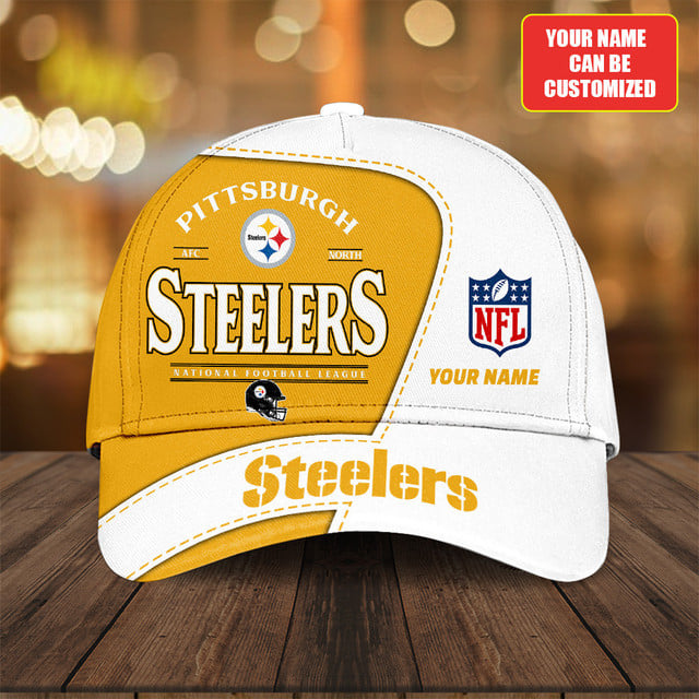 PREMIUM Personalized NFL X PIT Classic Cap NDT NHM