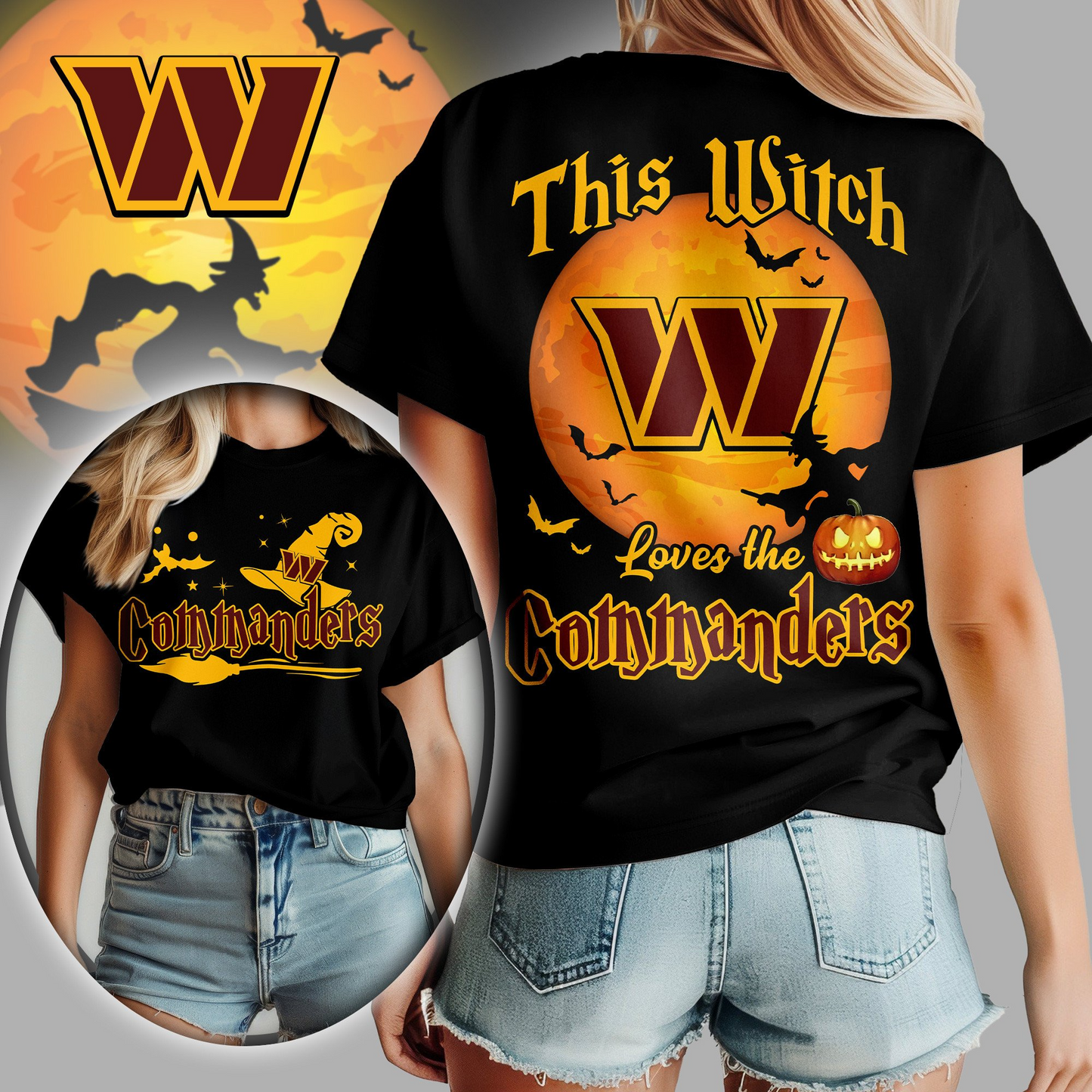 PREMIUM W X HALLOWEEN T SHIRT NDT TDT