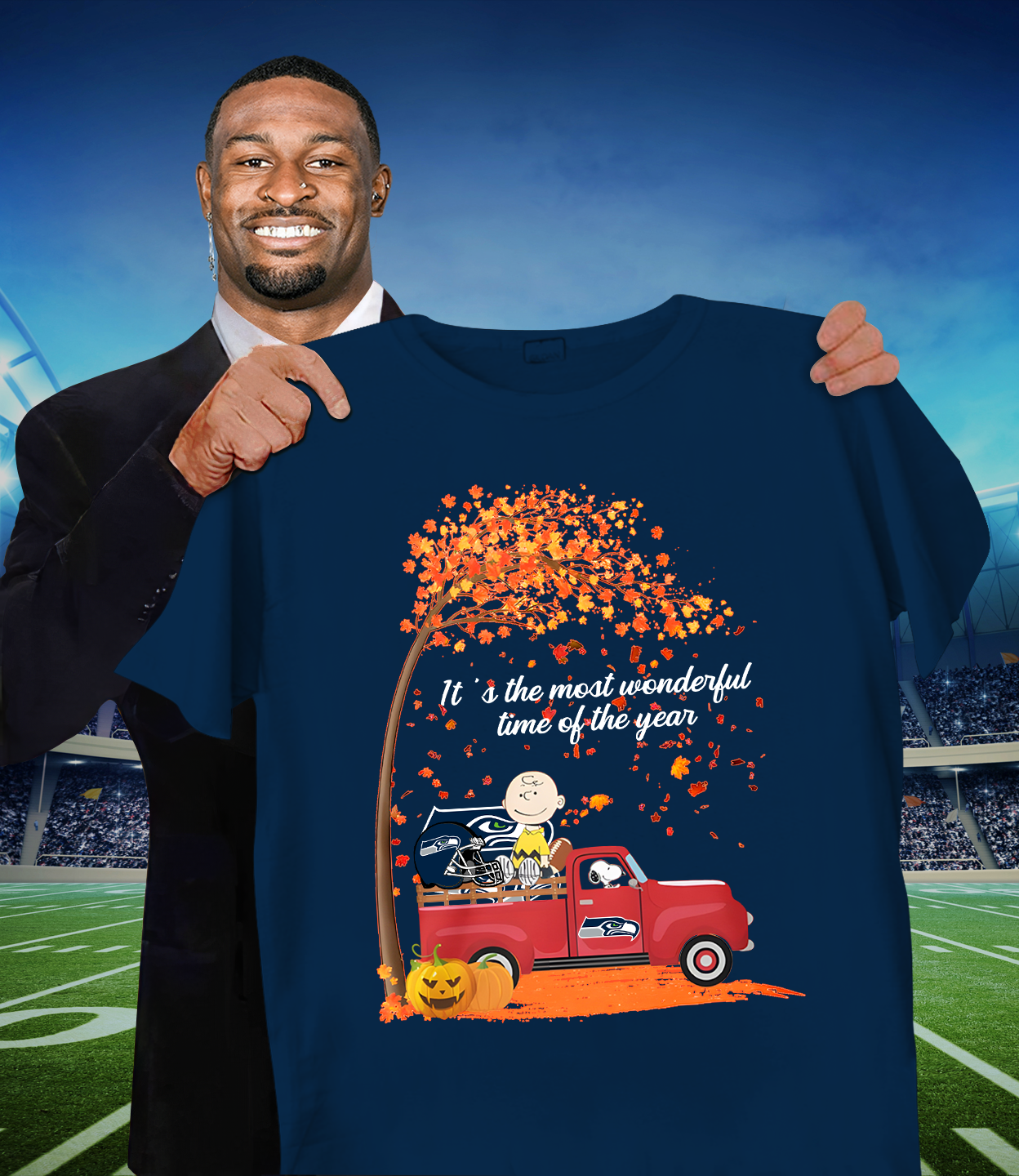 SEA x NFL It's The Most Wonderful Time Of The Year DATND TANTD