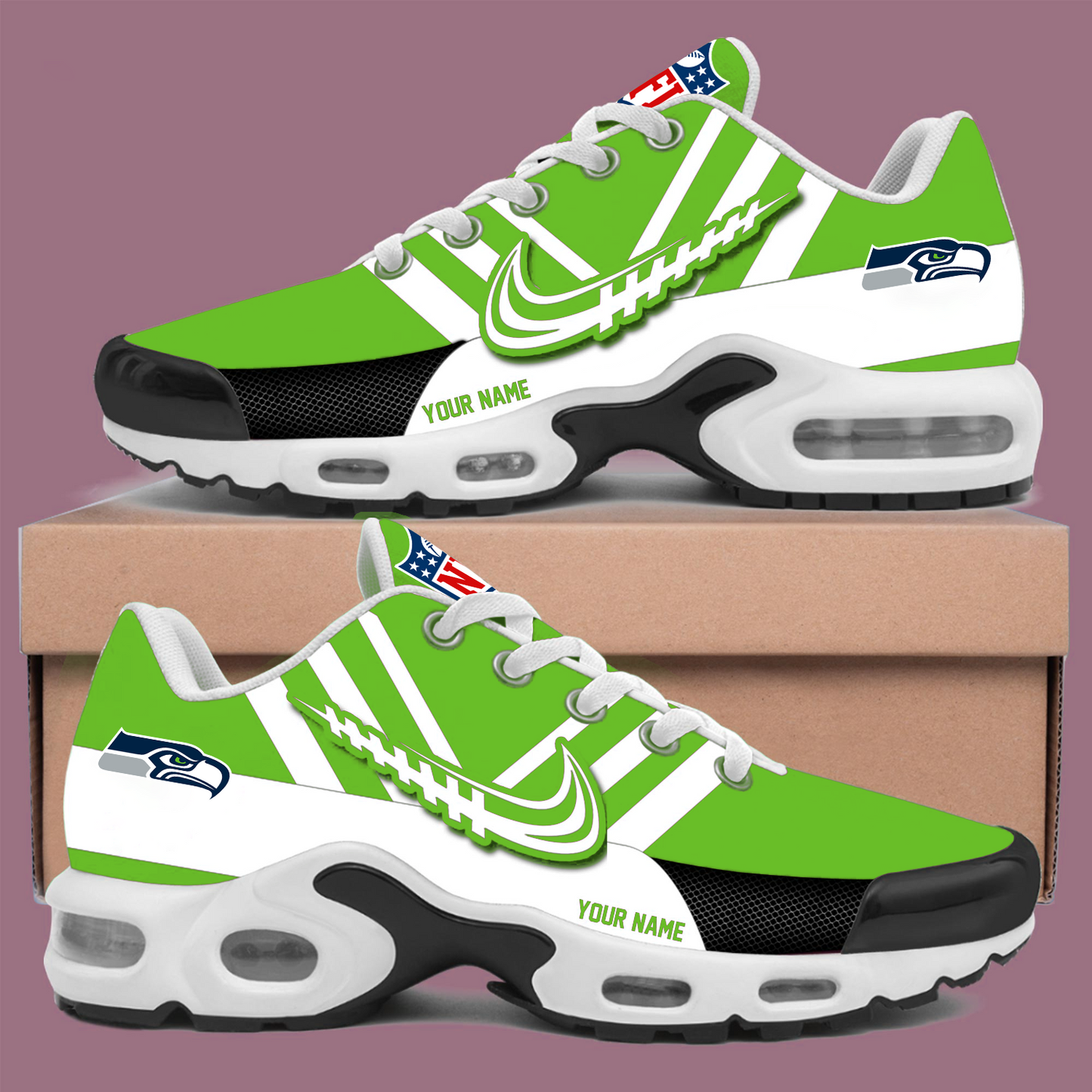 SEA x NFL Personalized Air Max Plus Sneakers DATND TANTD