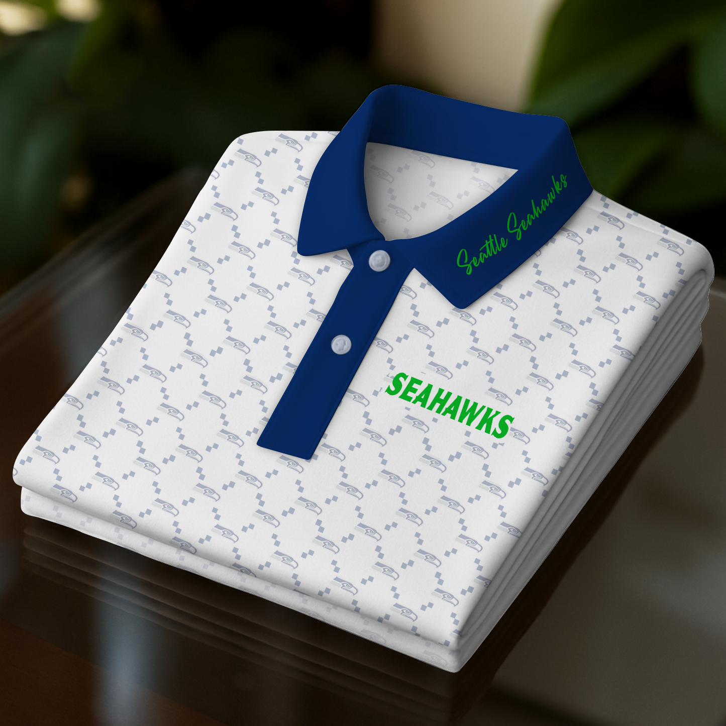 SEA x NFL Premium Polo Shirt 3008 DatND DVT