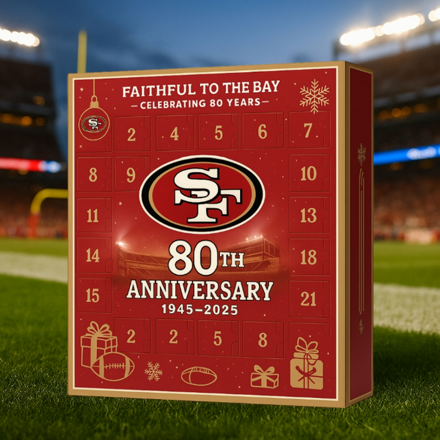SF x NFL Anniversary Advent Calendar DATND TANTD