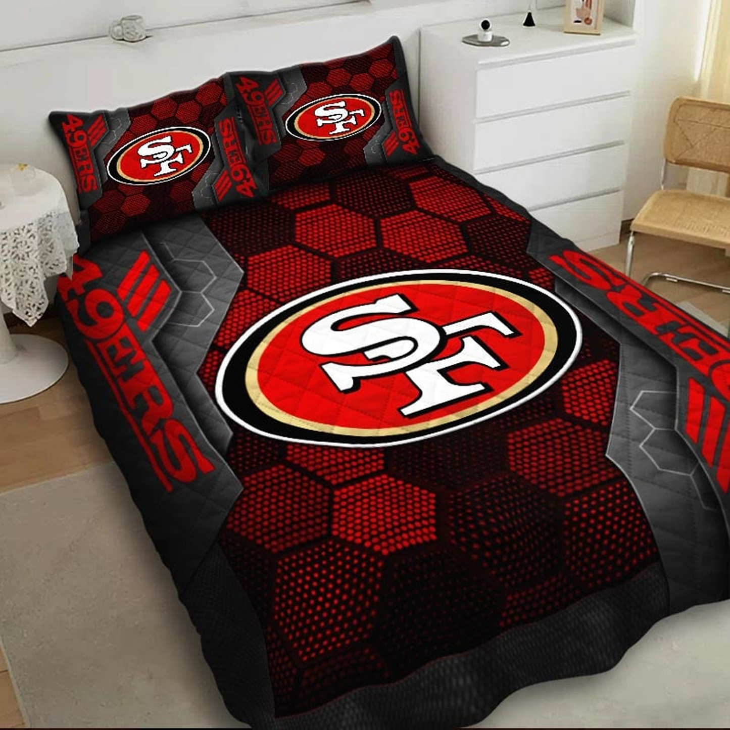 SF x NFL Bedding Set Multicolor DATND TANTD