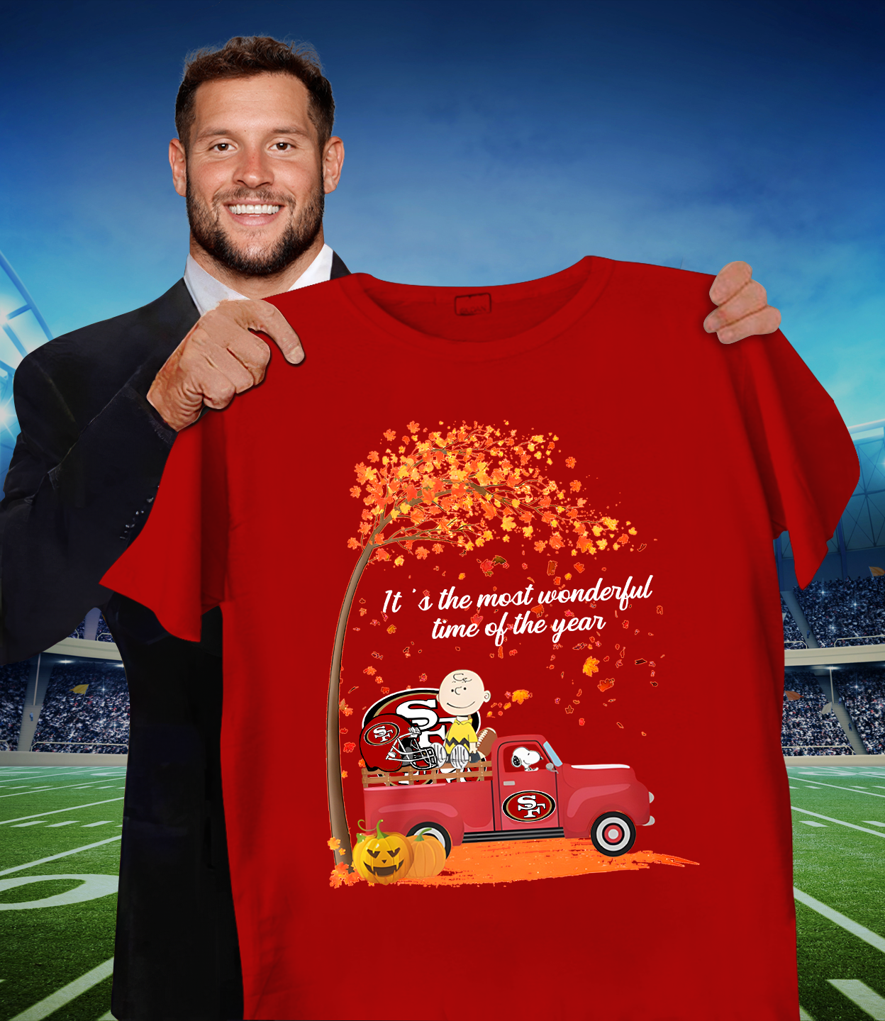 SF x NFL It's The Most Wonderful Time Of The Year DATND TANTD