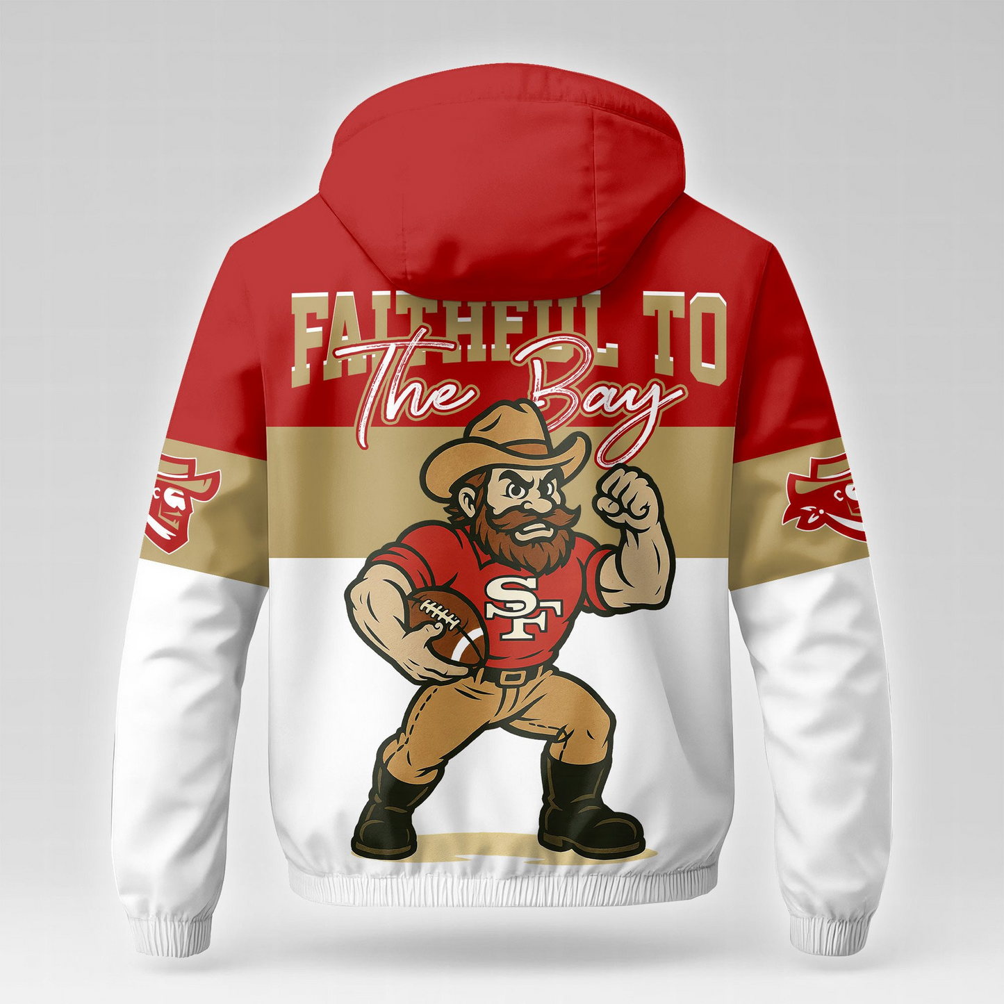 SF49 Premium NFL Fan Pride Windbreaker Jacket DDT NTL