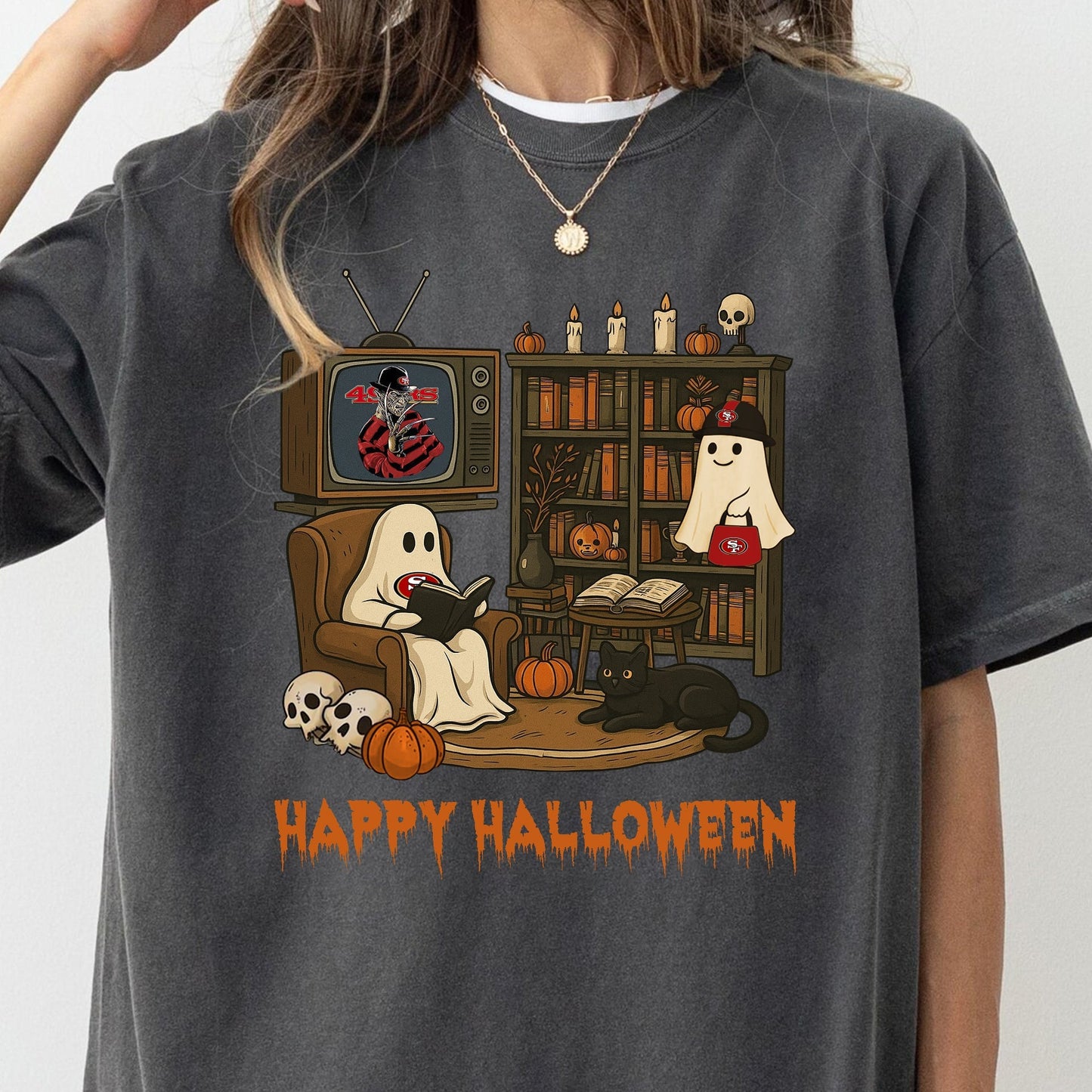 SF49 Premium V3 Happy Halloween Shirt DDT CTND
