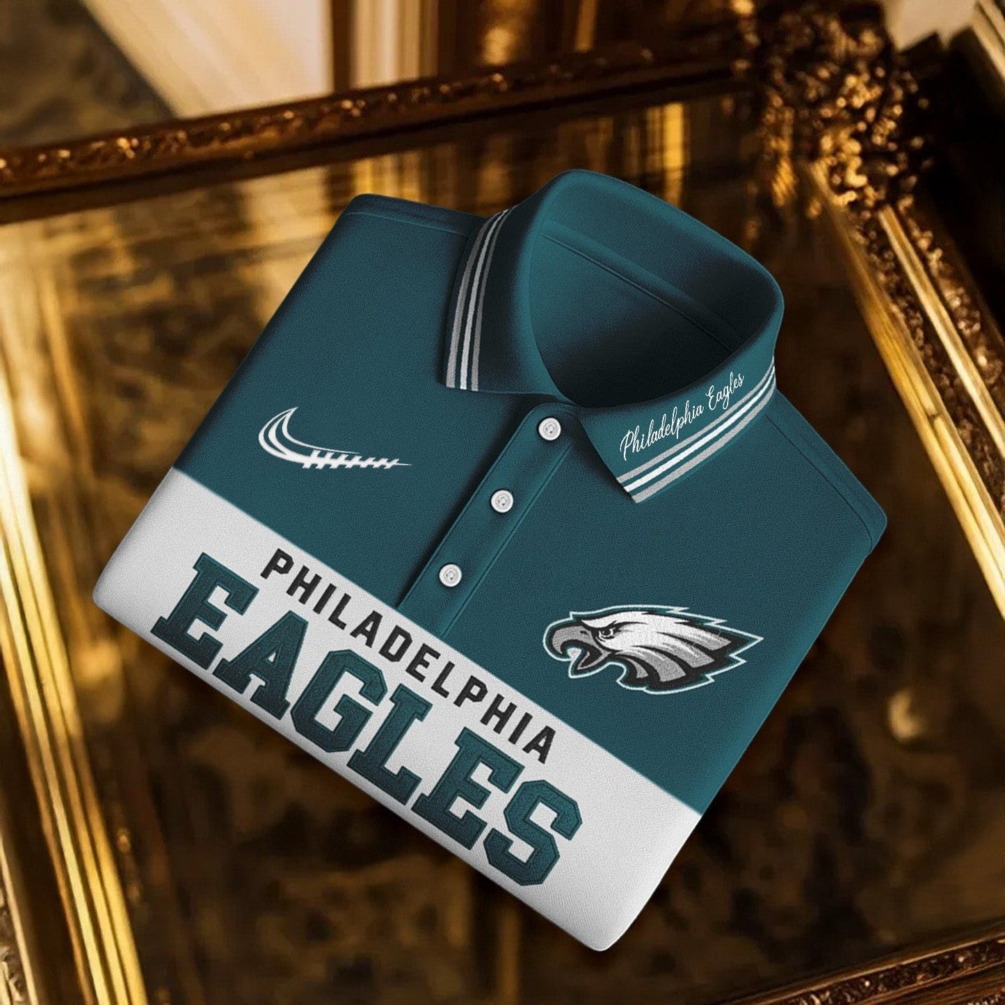 SIGNATURE NFL X PHI BUSINEES CLASSIC LONG POLO SHIRT NDT NHM