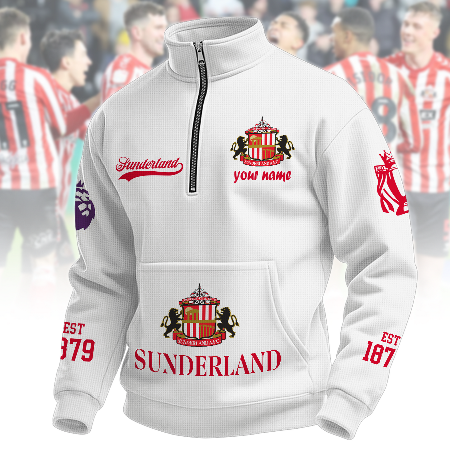 SUN x EPL Quarter-Zip Sweatshirt DatND DVT