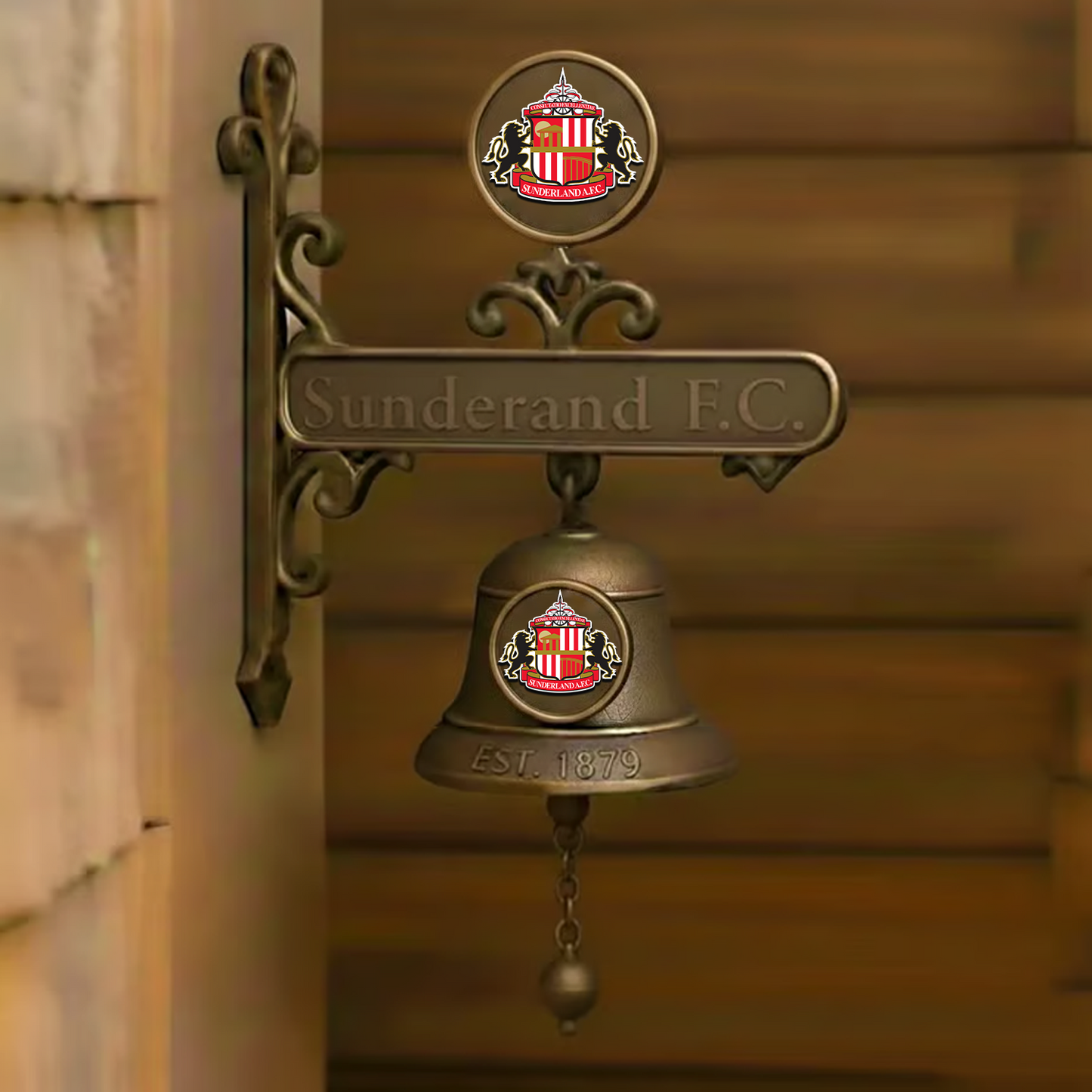 SUN x EPL Vintage Football Club Brass Bell DATND TANTD