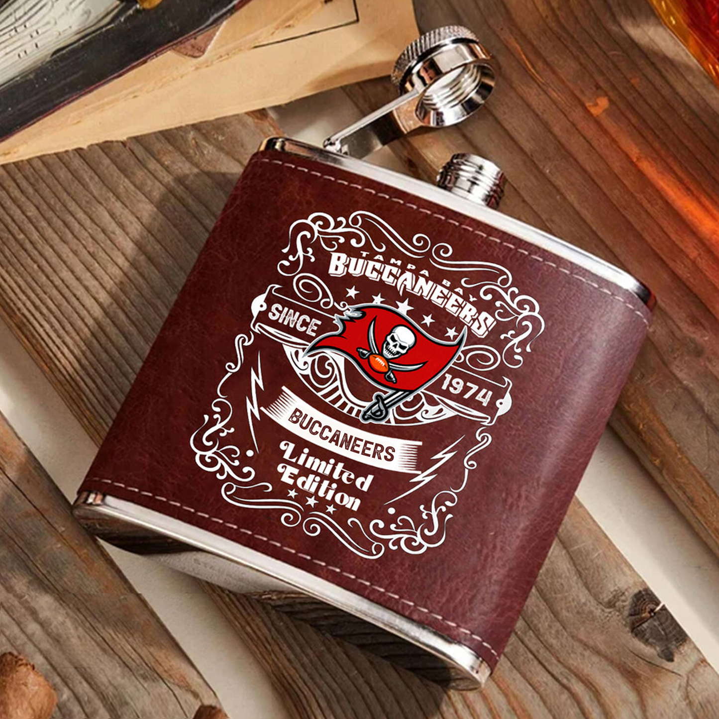 TB x NFL Stainless Steel Flask DatND ThuongNH