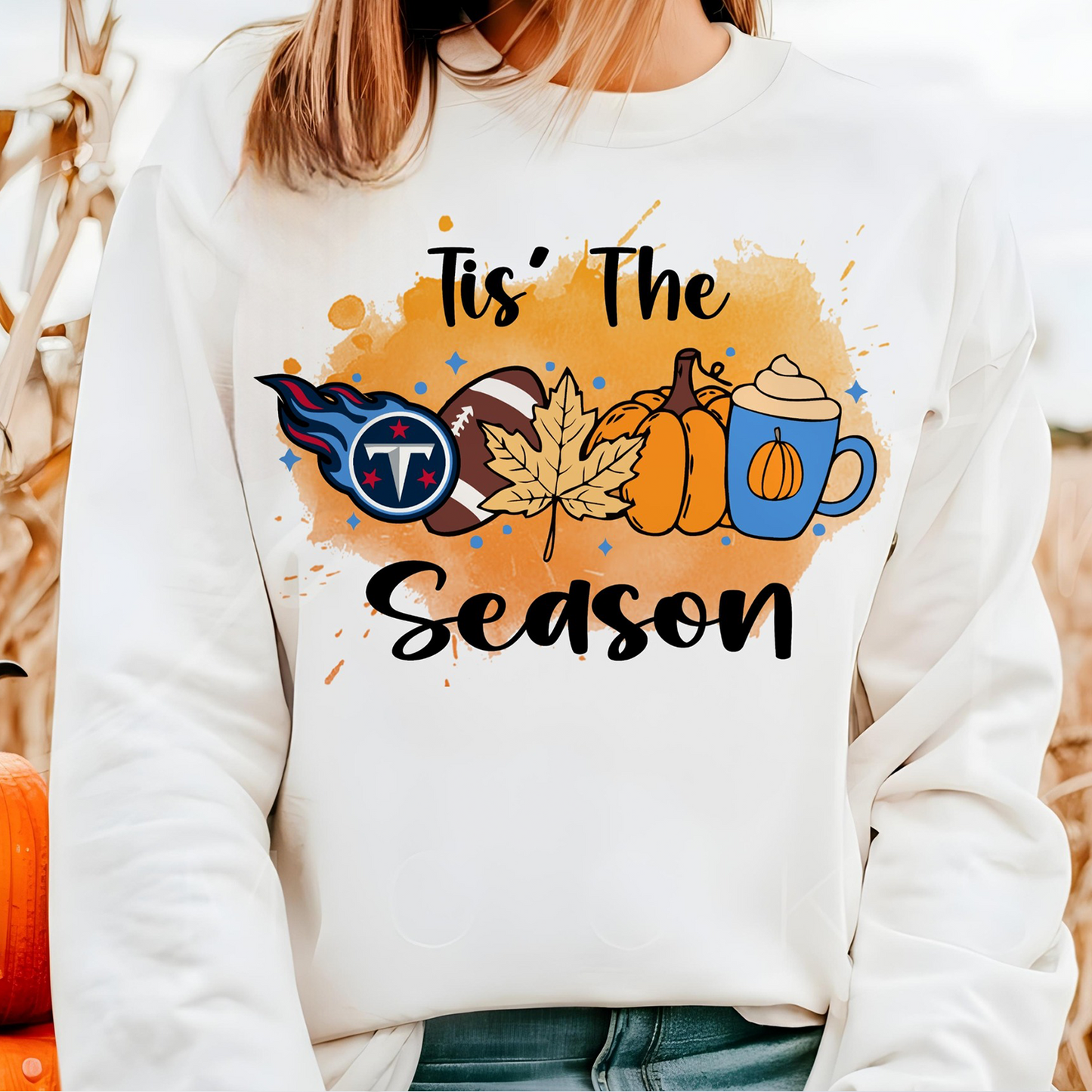 TEN x NFL Tis' The SeaSon Sweatshirt DatND DVT