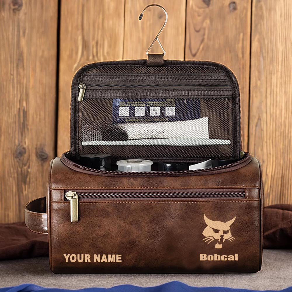 Tractor BC Personalized Leather Toiletry Bag HLP HLPHUONG