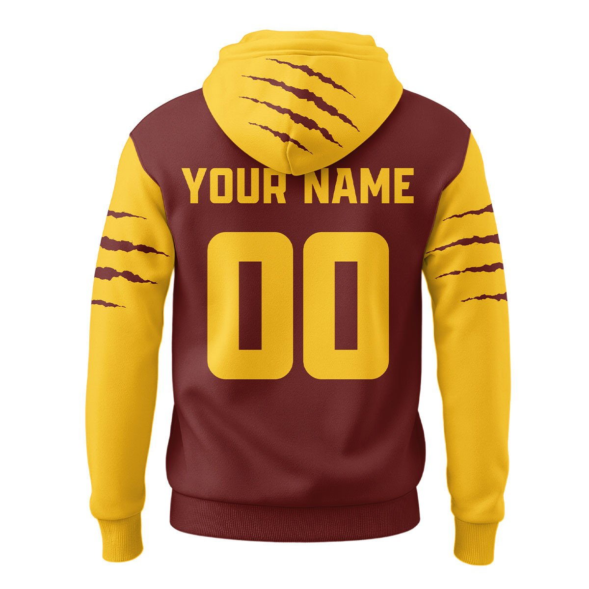 WC Premium NFL Fan Pride Claw Hoodie DDT CTND