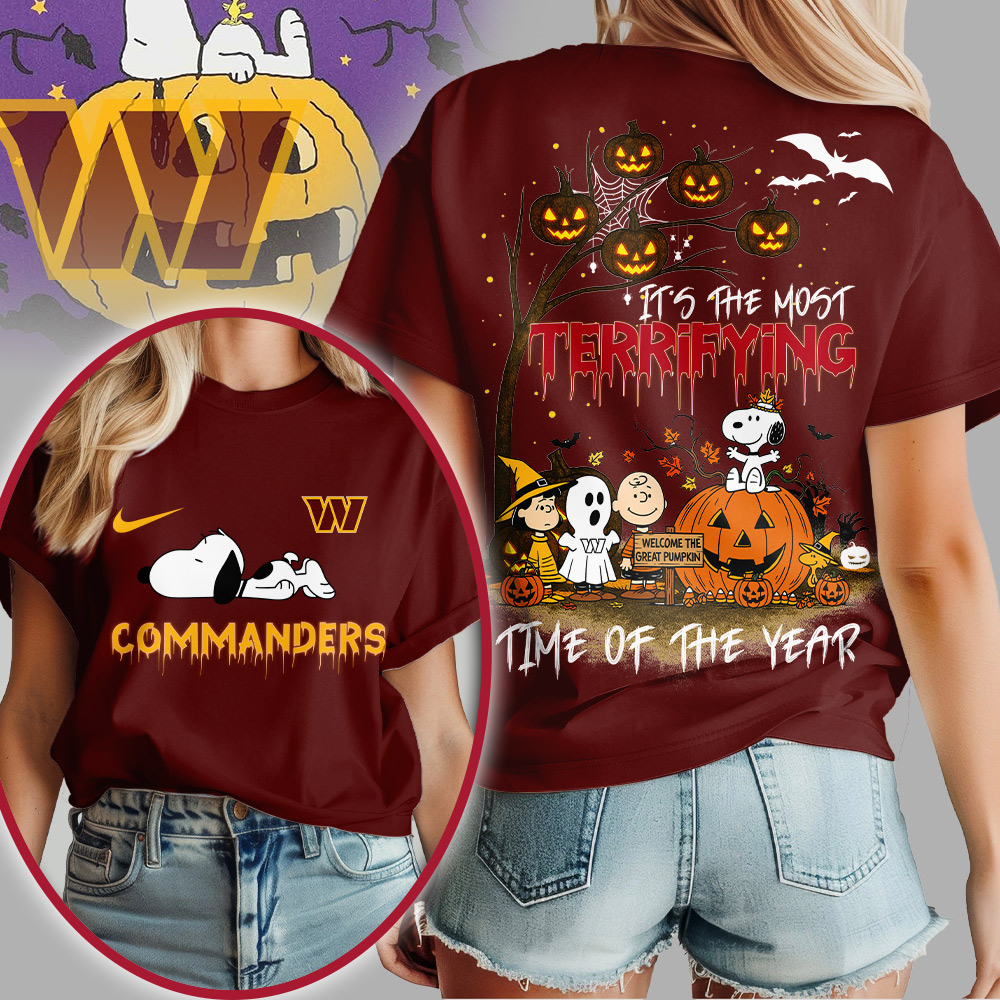 WC Premium NFL Terrifying Halloween Shirt DDT HLPHUONG