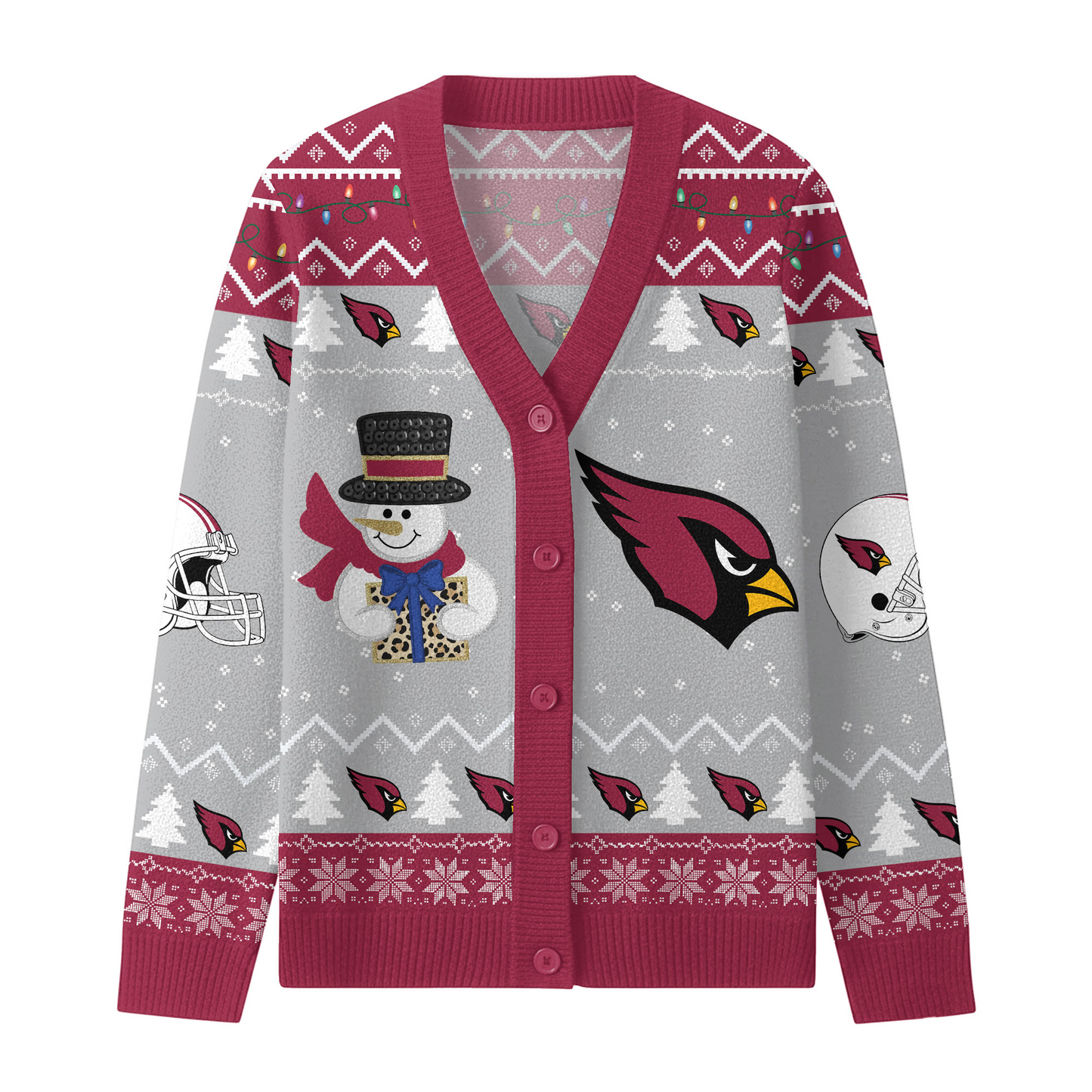 AC x NFL Premium Knitted Cardigan Jacket DDT CTND