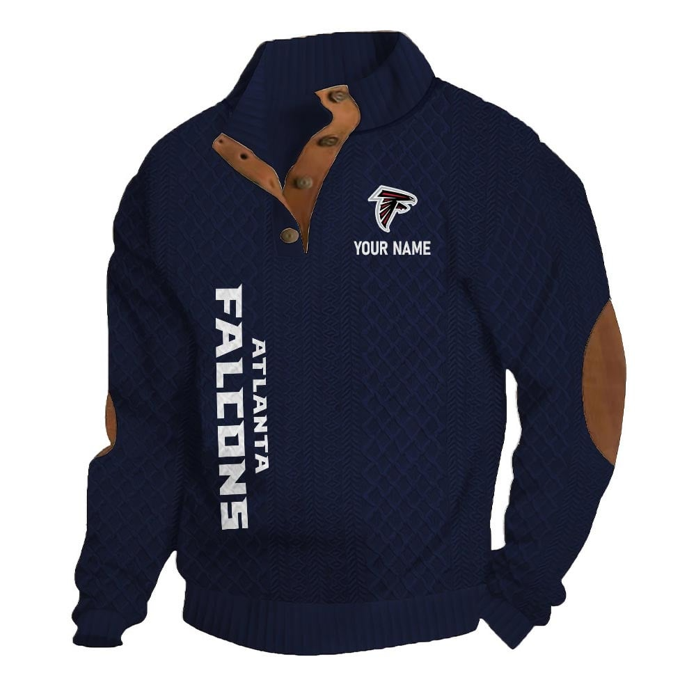 AF NFL Basic Knitted Stand Collar Sweatshirt DDT CTND