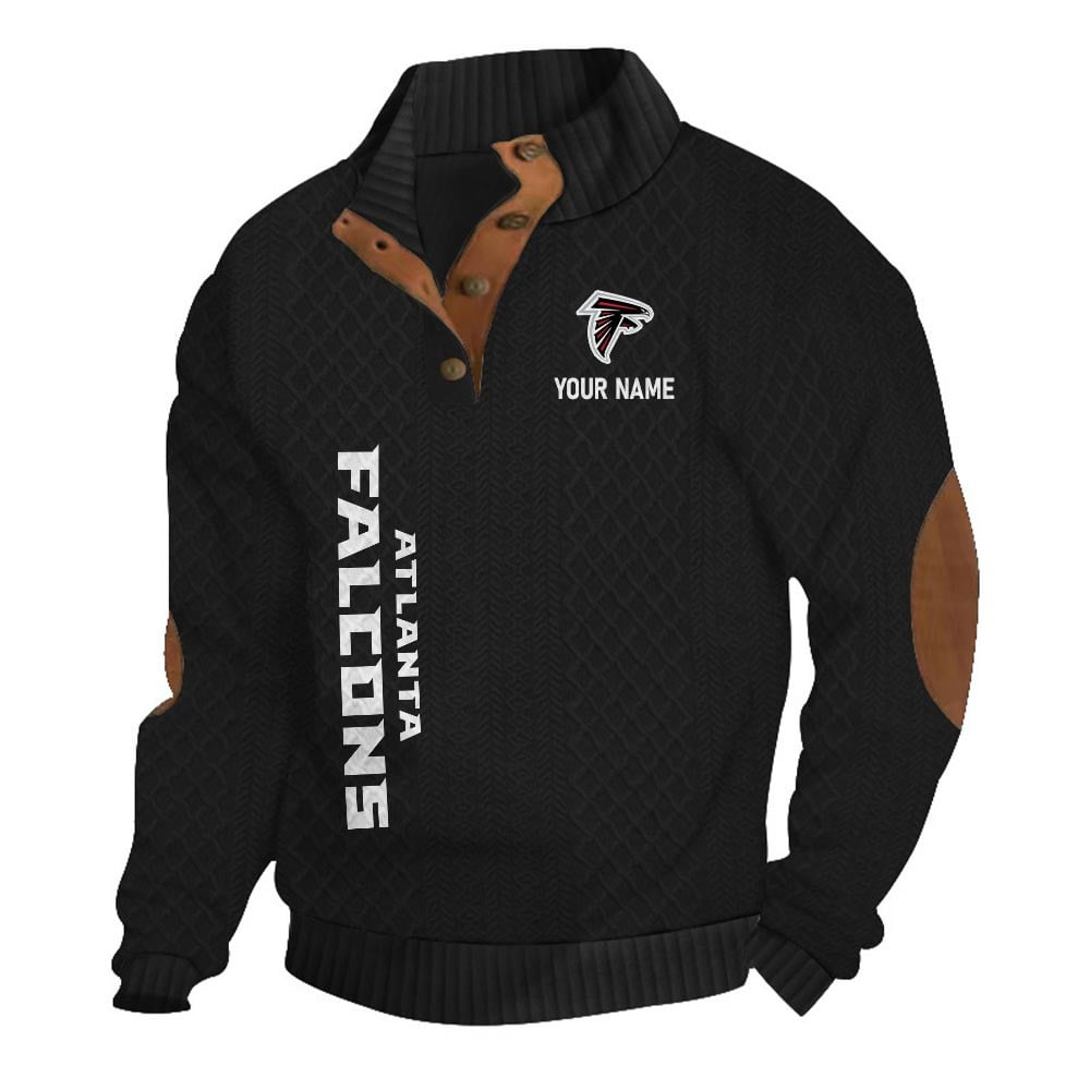 AF NFL Basic Knitted Stand Collar Sweatshirt DDT CTND