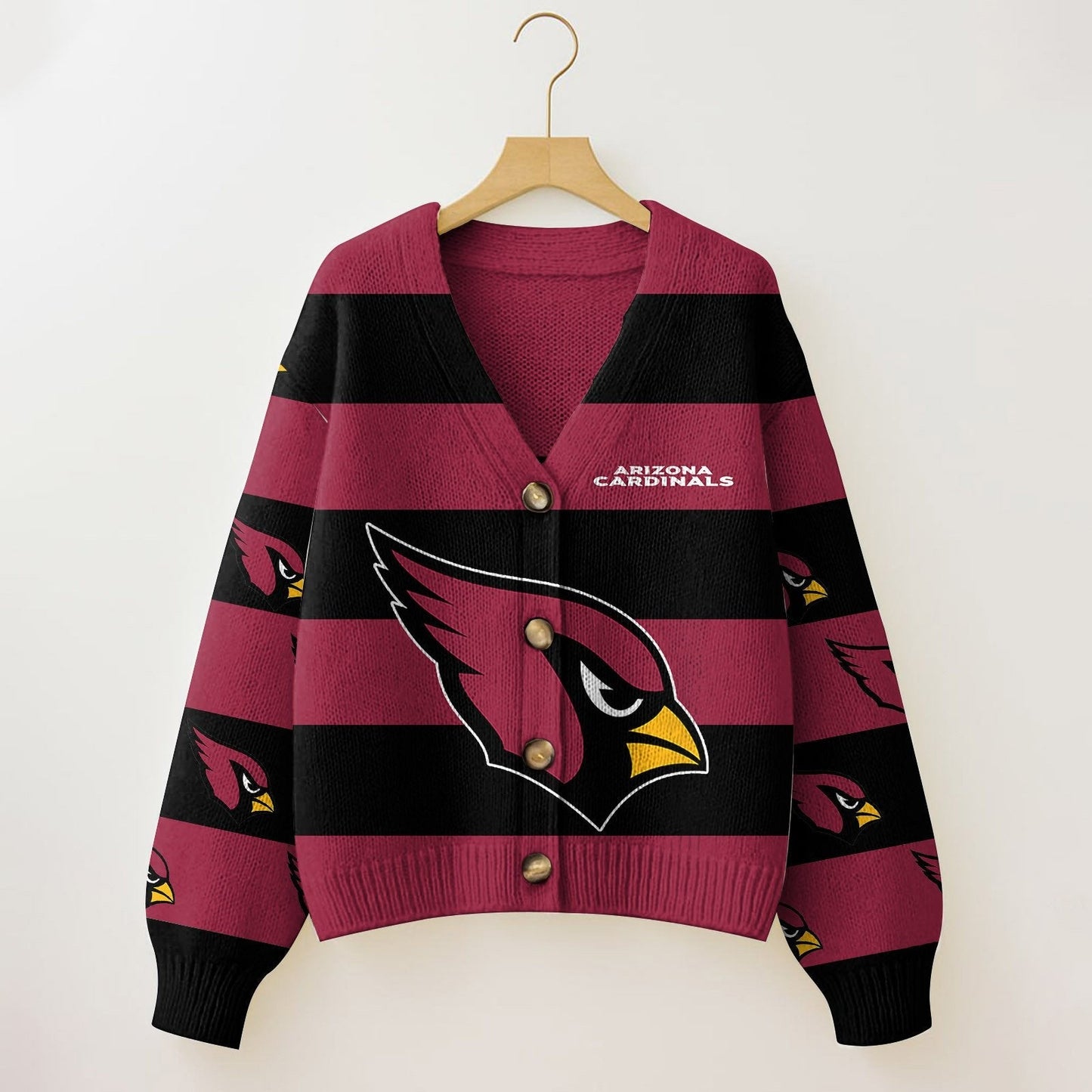 ARI x NFL Cardigan Sweatshirt With Button  DatND DVT
