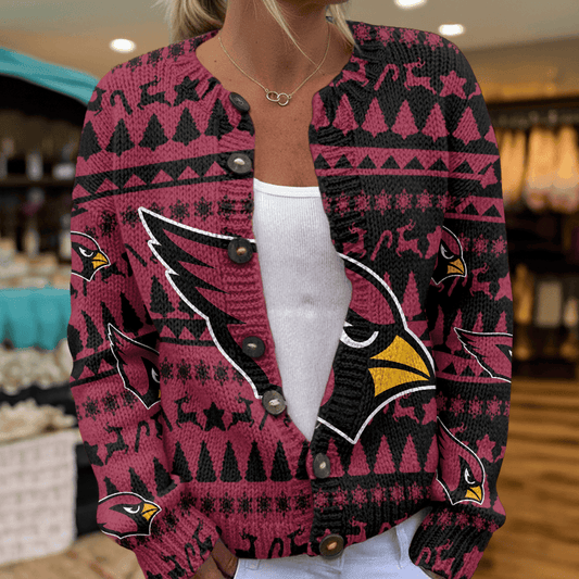 ARI x NFL Cardigan Sweatshirt With Button V2  DatND DVT