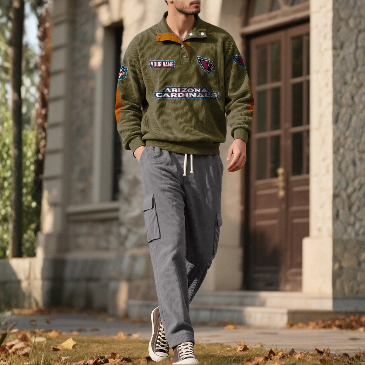 ARI x NFL Men's Corduroy Sweatshirt 1011 DatND DVT