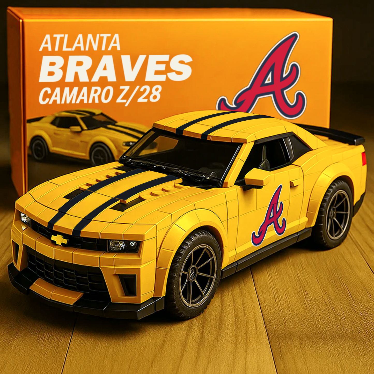 ATL x MLB Baseball Team Camaro Z28 1511 DatND DVT