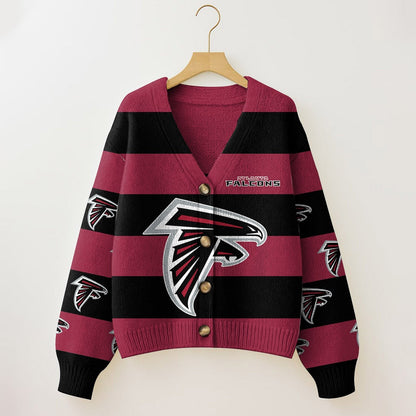 ATL x NFL Cardigan Sweatshirt With Button  DatND DVT
