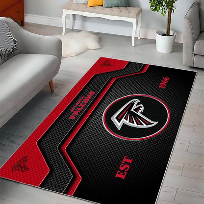 ATL x NFL Modern Sports Living Room Rug DatND DVT