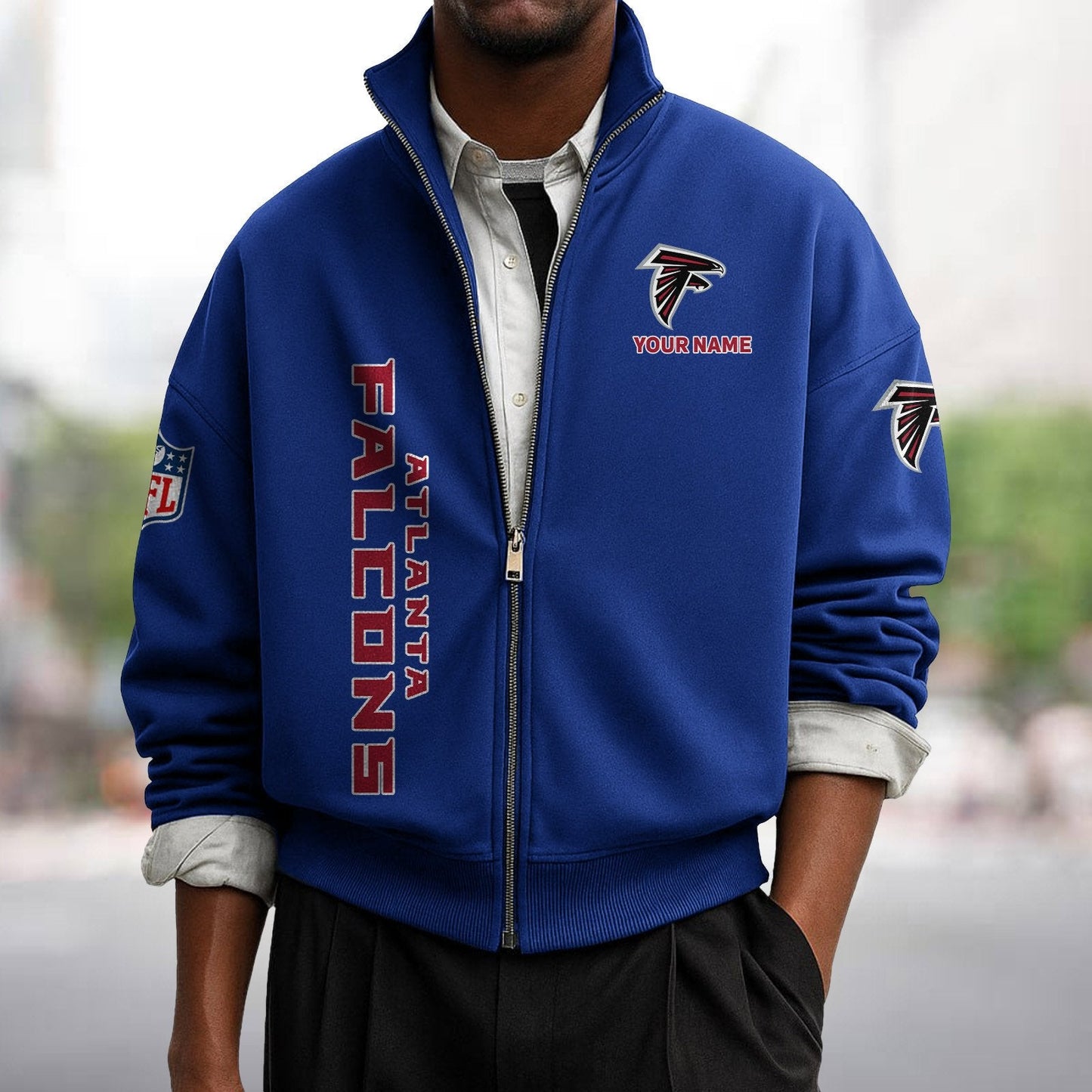 ATL x NFL Sweatshirt Full Zip DATND TANTD