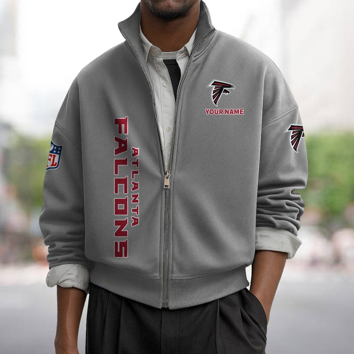 ATL x NFL Sweatshirt Full Zip DATND TANTD