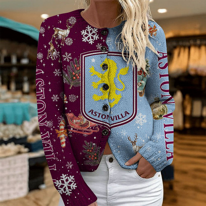 AVL x EPL Christmas Cardigan For Women DatND THUONGNH