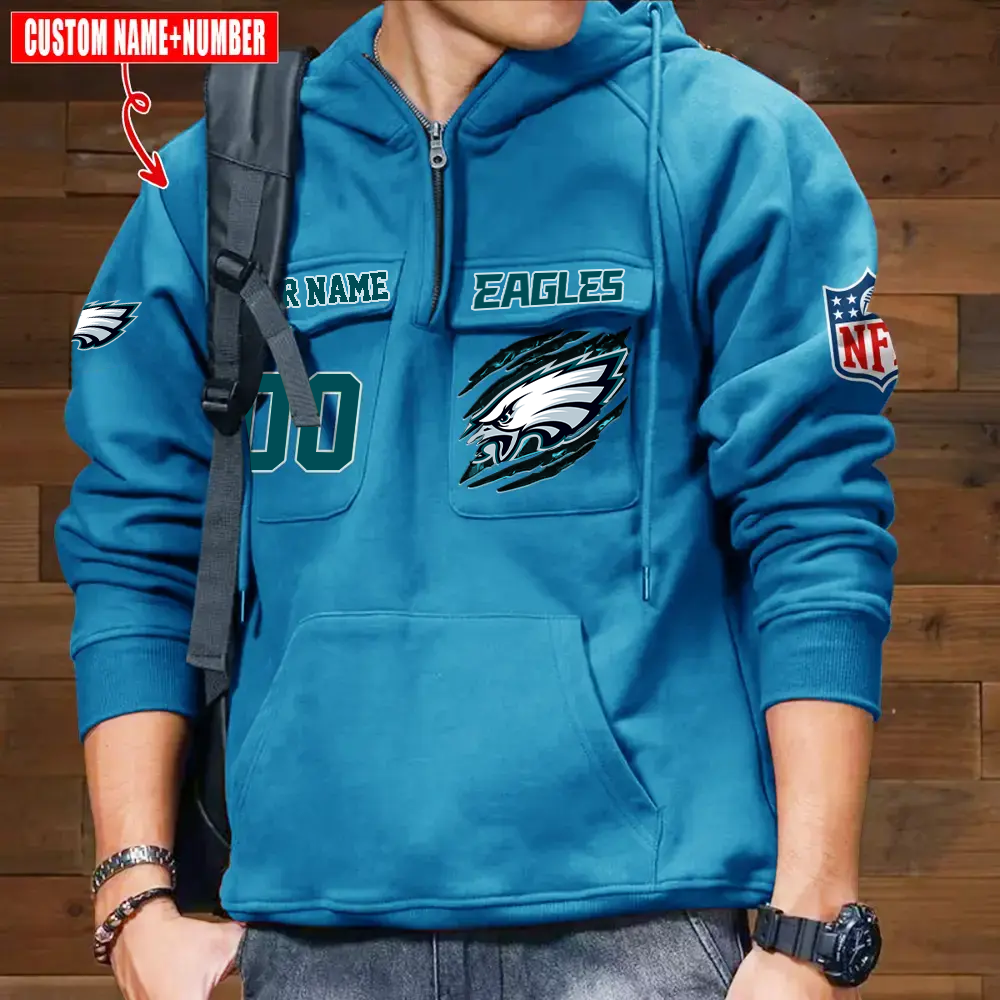 Athleworld PE NFL Graphic Pocket Hoodie DDT CTND
