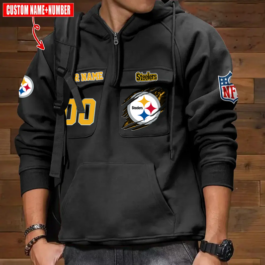 Athleworld PS NFL Graphic Pocket Hoodie DDT CTND
