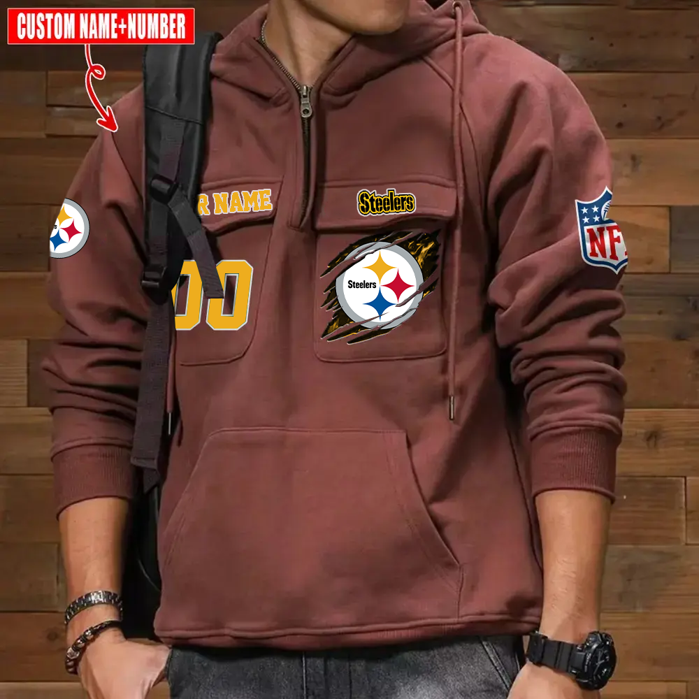 Athleworld PS NFL Graphic Pocket Hoodie DDT CTND