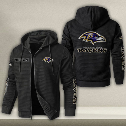 BAL x NFL Quilted Zip Hoodie DatND DVT