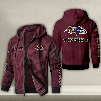 BAL x NFL Quilted Zip Hoodie DatND DVT